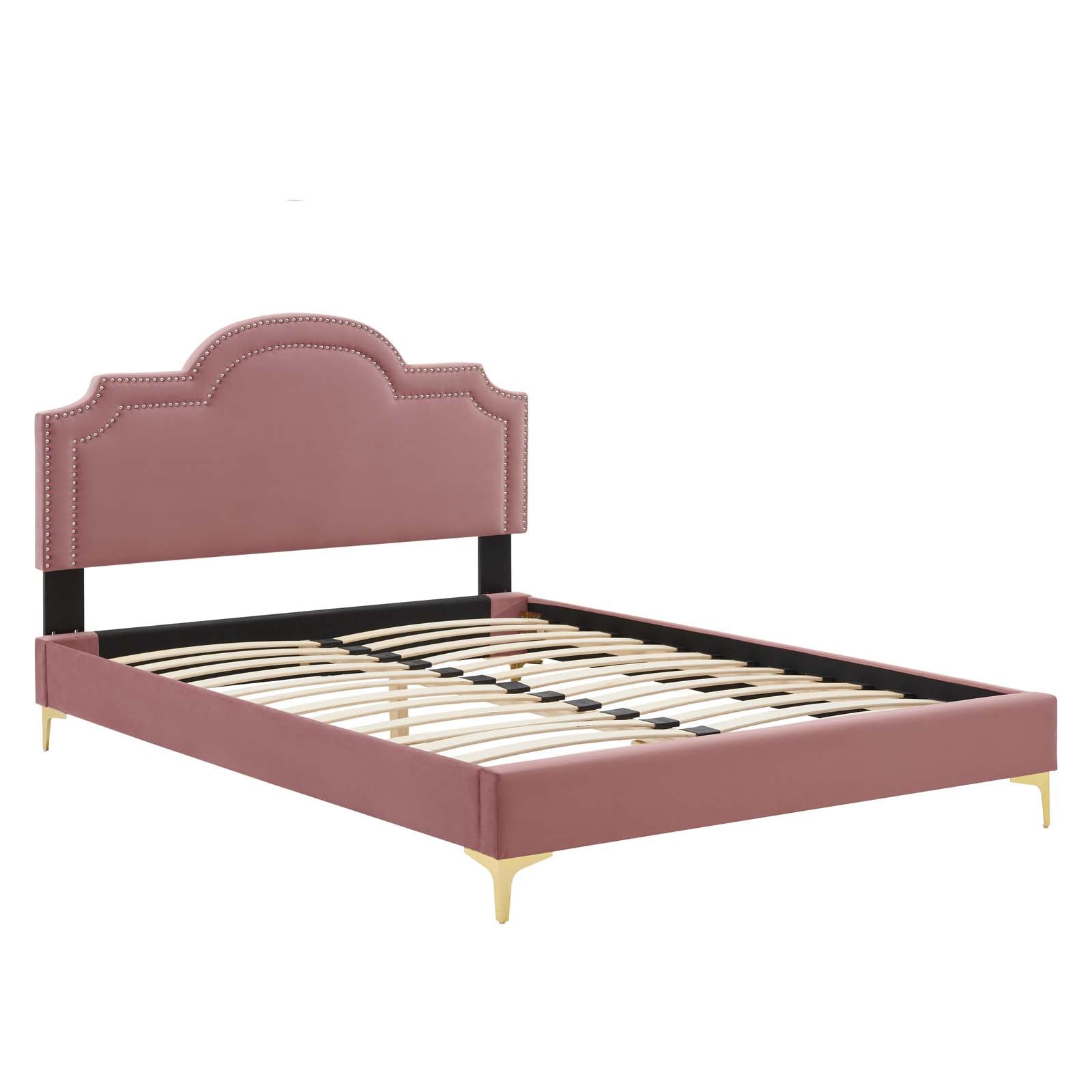 Aviana Performance Velvet King Bed - East Shore Modern Home Furnishings